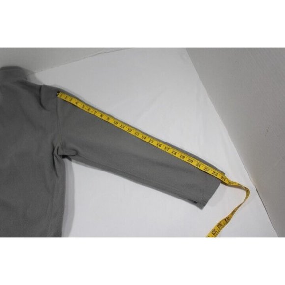 The North Face Light Weight Green Men's Pull Over  1/4 Zip Fleece Jacket M - Picture 15 of 16